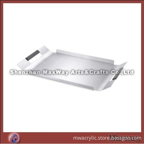 White Fashion Acrylic Beer/Bottle/Coffee Tray Holder
